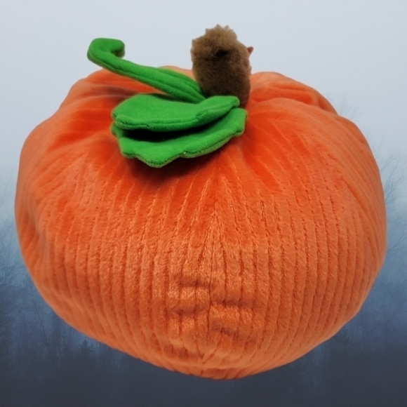 Gund Plush 12" Orange Jack-O-Lantern Pumpkin 41199 Legs Halloween T20 - Picture 6 of 6
